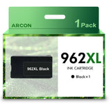 Arcon 962XL Ink Cartridges Compatible for 962 962XL Ink Cartridges for OfficeJet Pro 9015e 9025e 9022e 9015 9025 9020 Printer (Black, 1 Pack)