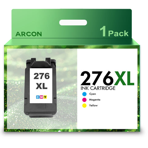 Arcon 276XL Color Ink Cartridge Compatible for Canon CL276XL for Pixma TS3722 TR4722 TS3522 TR4700 TS3520 TR4720 Printer (1-Pack)