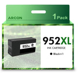 Arcon 1-Pack Compatible ink Compatible for HP 952 XL Ink Cartridges Use with HP Officejet Pro 8710 8720 7740 7720 8200 8700 8740 8725 8702 8216 8218 Printer