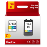 275XL Printer Ink Compatible for Canon Ink PG275XL and CL276XL 275XL Ink Cartridge for PIXMA TS3522 TS3722 (Tri-Color)