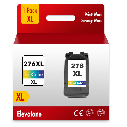 275XL Printer Ink Compatible for Canon Ink PG275XL and CL276XL 275XL Ink Cartridge for PIXMA TS3522 TS3722 (Tri-Color)