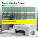 923 923e Ink Cartridge WITH Chip Compatible for HP 923 923e 923XL OfficeJet Pro 8130 8135e 8138e 8139e 8120 8122e OfficeJet 8124e 8125e 8132e 8134e Printer Black Cyan Magenta Yellow (4-Pack)