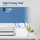 822 XL Ink Cartridges 2 Pack Compatible for Epson 822XL 822 Black Printer Ink T822 T822XL for WorkForce Pro WF-3820 WF-4820 WF-4830 WF-4833 WF-4834 WF-3823 (2 x Black)