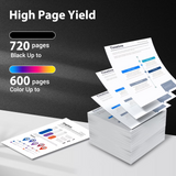 68 Ink Cartridge Compatible for 68e Ink Cartridge Combo Pack for Envy 6555e 6155e 6165e Printer Ink Cartridge