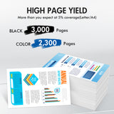 TN227 Black Toner Cartridge Compatible 2-Pack for Brother TN-227BK TN223 MFC-L3770CDW L3750CDW L3710CW HL-L3210CW L3290CD L3270CDW L3290CDW Printers