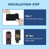 822XL Ink Cartridges 5 Pack Compatible for Epson 822XL 822 Printer Ink T822 T822XL Combo Pack WorkForce WF-3820 WF-4820 WF-4830 WF-4833 WF-4834 WF-3823 (2 x Black, Cyan, Magenta, Yellow)