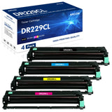 DR229 DR-229CL Drum Unit (NOT Toner) Compatible for Brother DR229 TN229 TN229XL DR-229 HL-L3280CDW MFC-L3720CDW HL-L3300CDW HL-L3220CW HL-L3295CDW HL-L8245CDW Printer 4-Pack