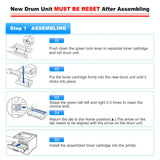 DR229 DR-229CL Drum Unit (NOT Toner) Compatible for Brother DR229 TN229 TN229XL DR-229 HL-L3280CDW MFC-L3720CDW HL-L3300CDW HL-L3220CW HL-L3295CDW HL-L8245CDW Printer 4-Pack