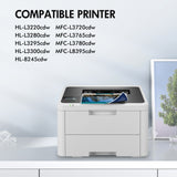 TN229XL TN229 Toner Cartridge with Chip Compatible for Brother TN-229 TN-229XL for MFC-L3780CDW MFC-L3720CDW HL-L3280CDW HL-L3220CDW HL-L3300CDW Printer (Black Cyan Magenta Yellow,4-Pack)