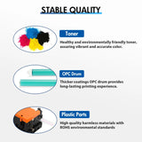 067H 067 Toner Cartridge Compatible for Canon 067H Cartridge 067H imageClass MF653Cdw MF654Cdw MF656Cdw MF655Cdw MF651Cw LBP633Cdw LBP632Cdw LBP631Cw Printer (Black Cyan Magenta Yellow,4-Pack)