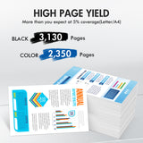 067H Toner Cartridge 4-Pack Compatible for Canon 067H 067 CRG-067H ImageCLASS MF656Cdw MF654Cdw MF653Cdw LBP633Cdw LBP632Cdw Series High Yield Printer Toner Ink (Black, Cyan, Magenta, Yellow)