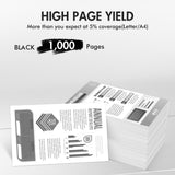 48A Toner Cartridge Compatible for HP 48A CF248A 248A Toner Cartridge HP Laserjet Pro M15w MFP M29w M28w M16w M31w M30w M15a M16a M28a M29a M15 M29 M28 Printer Ink (Black, 4-Pack)