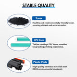 48A Toner Cartridge Compatible for HP 48A CF248A 248A Toner Cartridge HP Laserjet Pro M15w MFP M29w M28w M16w M31w M30w M15a M16a M28a M29a M15 M29 M28 Printer Ink (Black, 4-Pack)