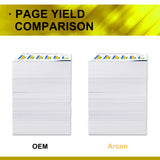 Arcon 4 Pack M281fdw Compatible for HP 202X CF500X 202A CF500A Toner Cartridge HP LaserJet Pro MFP M281fdw M254dw M281dw M254dn M254nw M281fdn M281cdw M280nw M281 M254 CF501X CF502X CF503X Printer