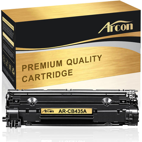 Arcon 1 Pack CB435A 35A Compatibel HP 35A CB435A Toner Cartridge Laserjet Ink Replacement for HP Laserjet P1005 P1006 Toner HP P1007 P1008 P1009 Toner HP P1005 P1006 Black Toner Cartridge Printer