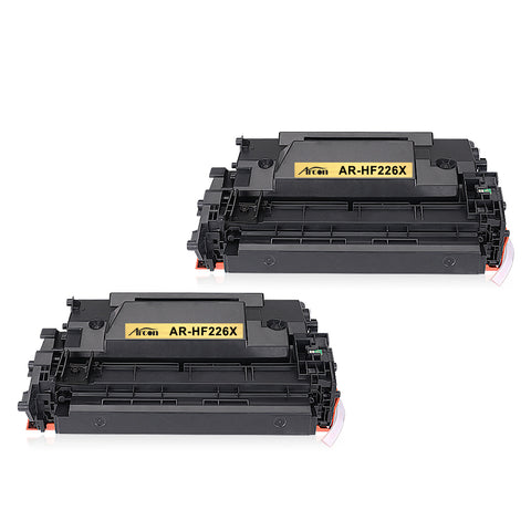Arcon Compatible Toner Cartridge Replacement for HP 26X CF226X 26A CF226A HP M402n MFP M426fdw HP LaserJet Pro M402n M402dn M402dw M402d HP LaserJet Pro MFP M426dw M426fdw M426fdn Printer Ink-2 Packs