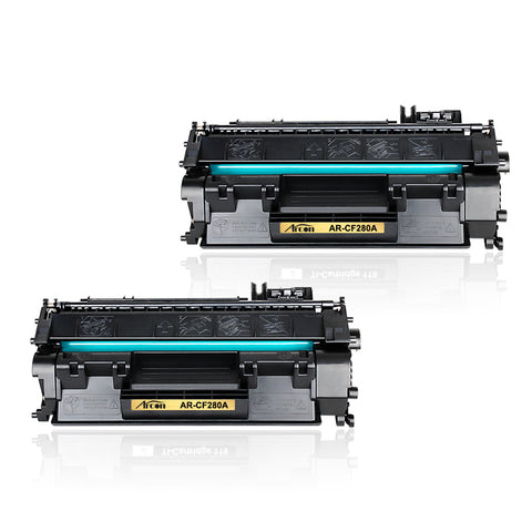 Arcon Compatible Toner Cartridge Replacement for HP Laserjet 80A CF280A 80X CF280X M401dne for HP Laserjet Pro 400 Toner HP M401n M401dne Toner HP Laserjet Pro 400 MFP M425dn Toner Printer (2-Packs)