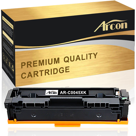 Arcon Compatible Toner Cartridge Replacement for Canon Cartridge 045 045H CRG-045H CRG-045 Toner Cartridge Canon Color ImageCLASS MF632Cdw MF634Cdw LBP612Cdw MF632 MF634 Laser Printer (1 Pack,Black)