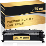 Arcon Compatible for HP 49X Q5949X HP 53X Q7553X Toner Cartridge for HP Laserjet 1320, HP Laserjet P2015, HP Laserjet 1320n, HP Laserjet P2015dn, HP Laserjet 3390 M2727nf P2015d 53A Printer Toner