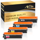 Arcon Compatible TN-210 TN210BK TN210C TN210M TN210Y Toner Cartridge Replacement for Brother MFC-9320CW MFC-9325CW HL-3070CW HL-3040CN HL-3075CW Printer - (4PK-Black Yellow Cyan Magenta)