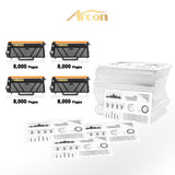 Arcon Compatible Toner Cartridge Replacement for TN850 TN-850 TN820 TN-820 HL-L6200DW MFC-L5900DW Brother HLL6200DW HL-L6200DWT HL-L5100DN HL-L5200DW MFC L5900DW L5800DW L5700DW L5850DW L6800DW Pinter
