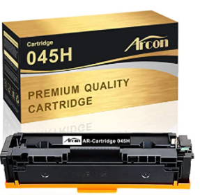 Arcon Compatible Toner Cartridge Replacement for Canon Cartridge 045 045H CRG-045H CRG-045 for Canon Color ImageCLASS MF632Cdw MF634Cdw LBP612Cdw MF632 MF634 Printer (Black, 1-Pack)