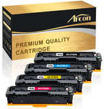 Arcon 4 Pack M281fdw Compatible for HP 202X CF500X 202A CF500A Toner Cartridge HP LaserJet Pro MFP M281fdw M254dw M281dw M254dn M254nw M281fdn M281cdw M280nw M281 M254 CF501X CF502X CF503X Printer